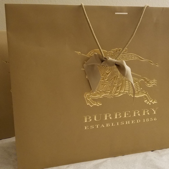 paper bag burberry